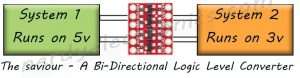 The Bi-Directional Logic Level Converter