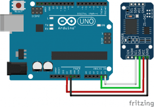 RTC with Arduino connections
