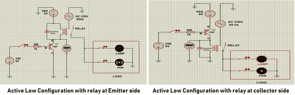 How to use a Transistor as a Switch Circuit Diagram