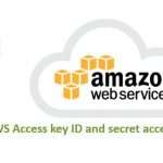 Create AWS Access key ID and secret access key
