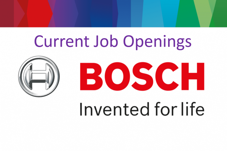 Job openings at Bosch