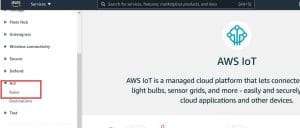 Create AWS IoT Rules