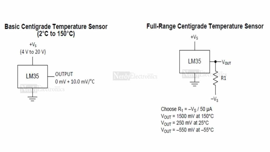 Monitor Temperature with LM35 Temperature Sensor NerdyElectronics